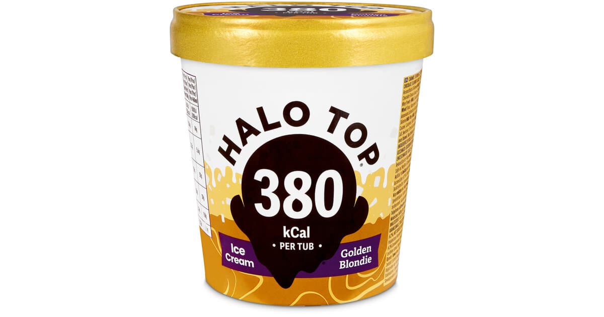 Halo Top Golden Blondie Ice Cream 460ml by Halo Top