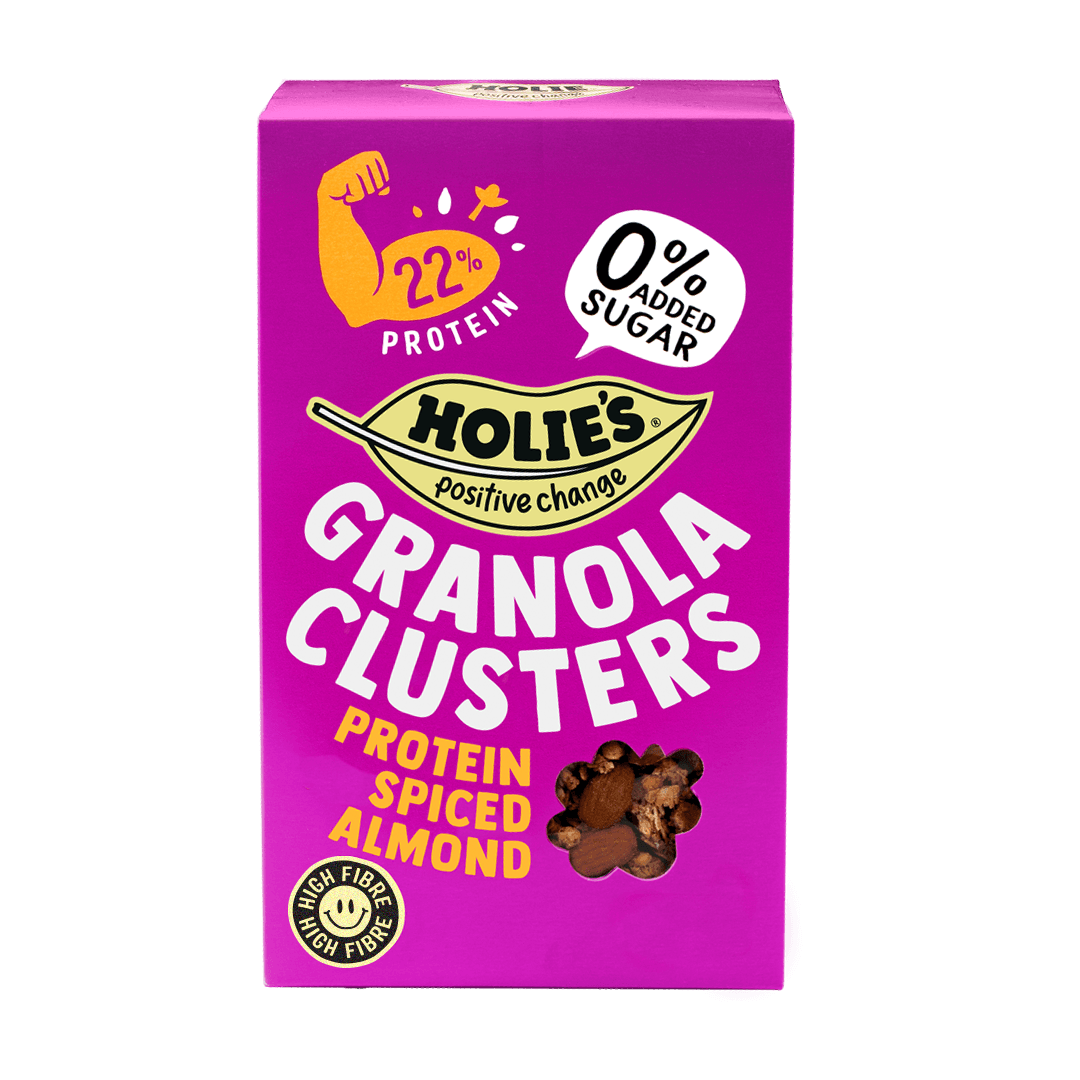 Holie's Granola Clusters Protein Spiced Almond 400g by Holie's