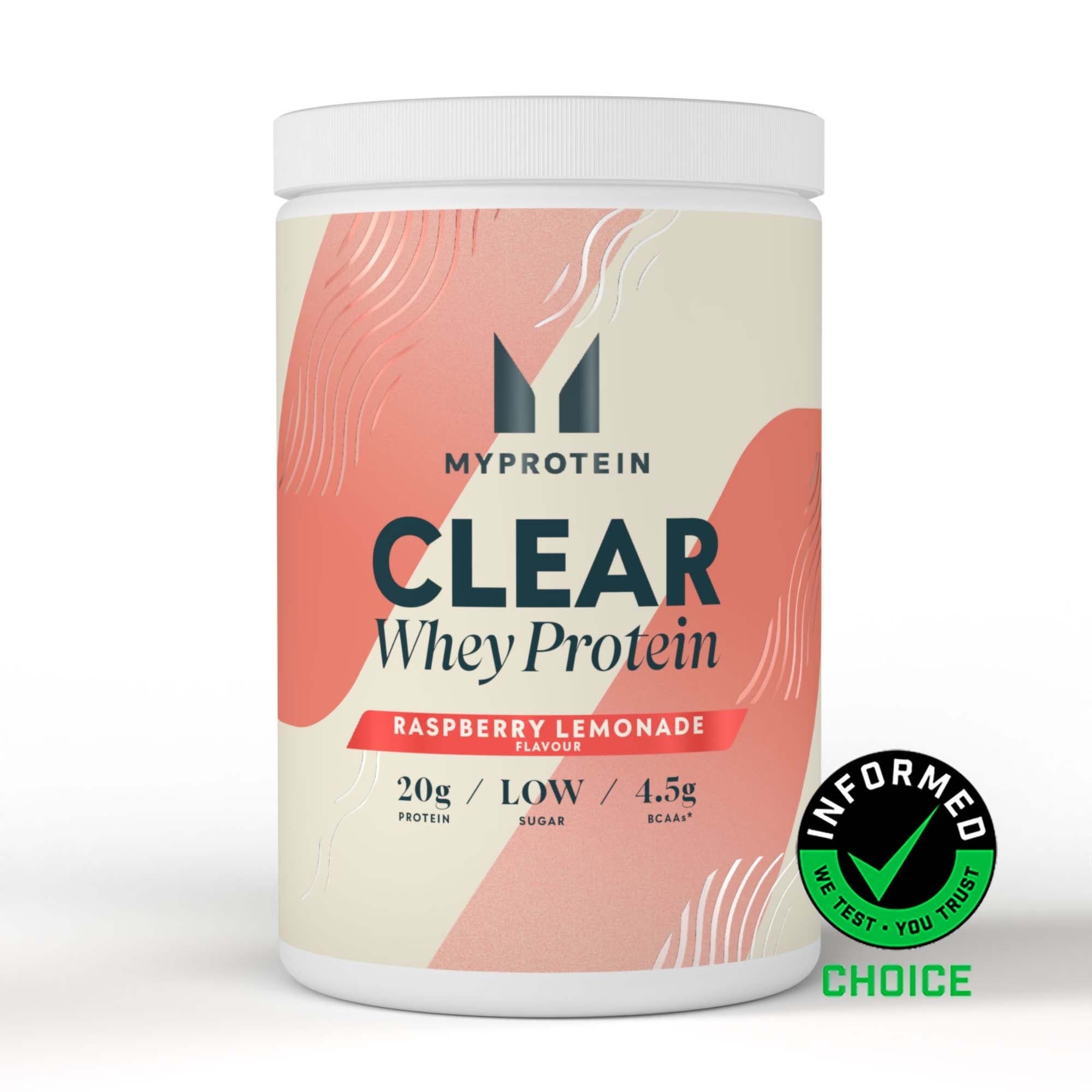 MyProtein Clear Whey Isolate Raspberry Lemonade 500g by MyProtein
