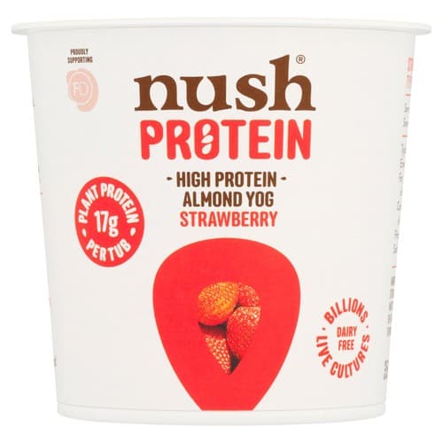 Nush Protein Strawberry Almond Yog 350g by Nush