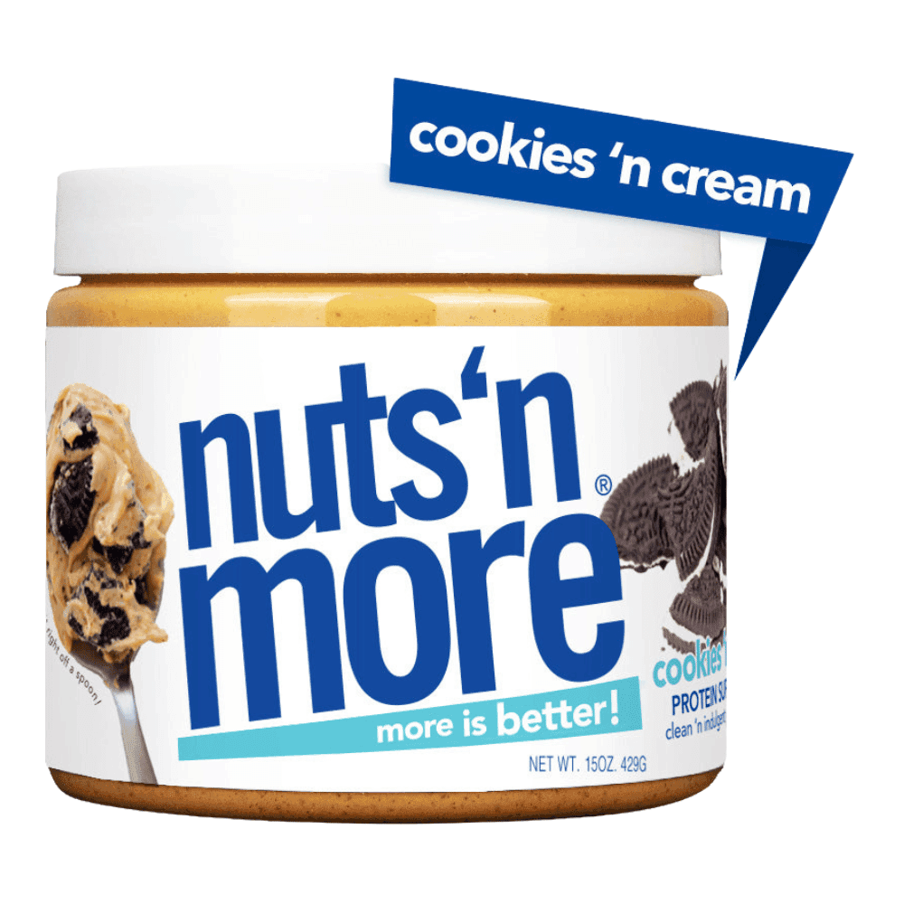 Nuts 'N More Cookies 'N Cream Protein Peanut Butter 400g by Nuts 'N More