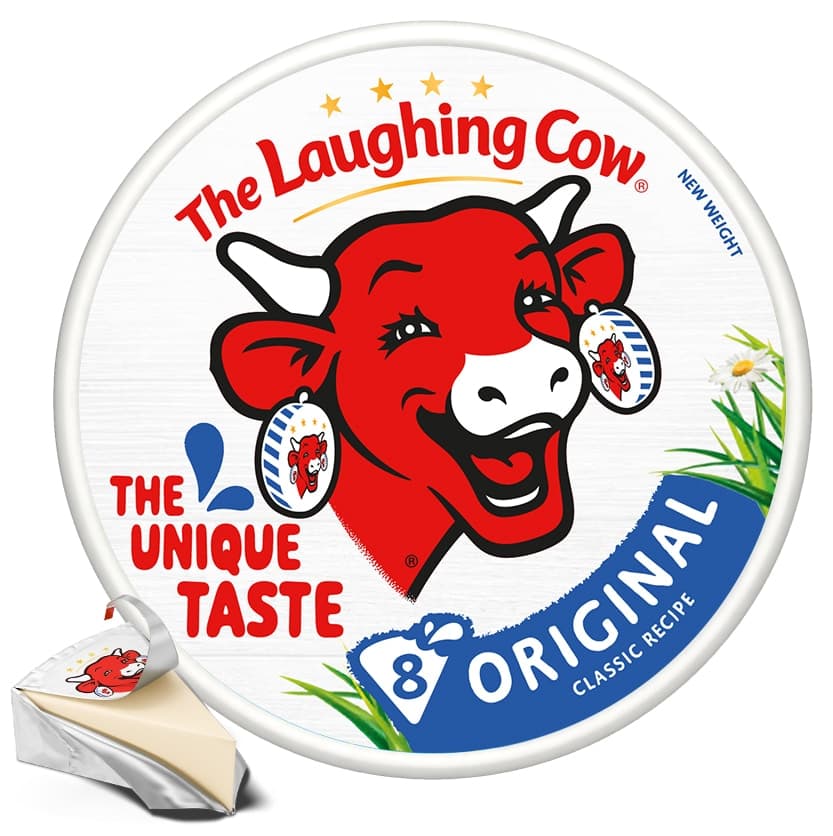 The Laughing Cow Original Cheese Spread Triangles 16 x 15g by The Laughing Cow