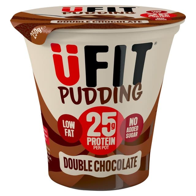 UFIT Double Chocolate Protein Pudding 250g by UFIT