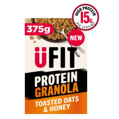 UFIT Protein Granola Toasted Oats and Honey 375g by UFIT