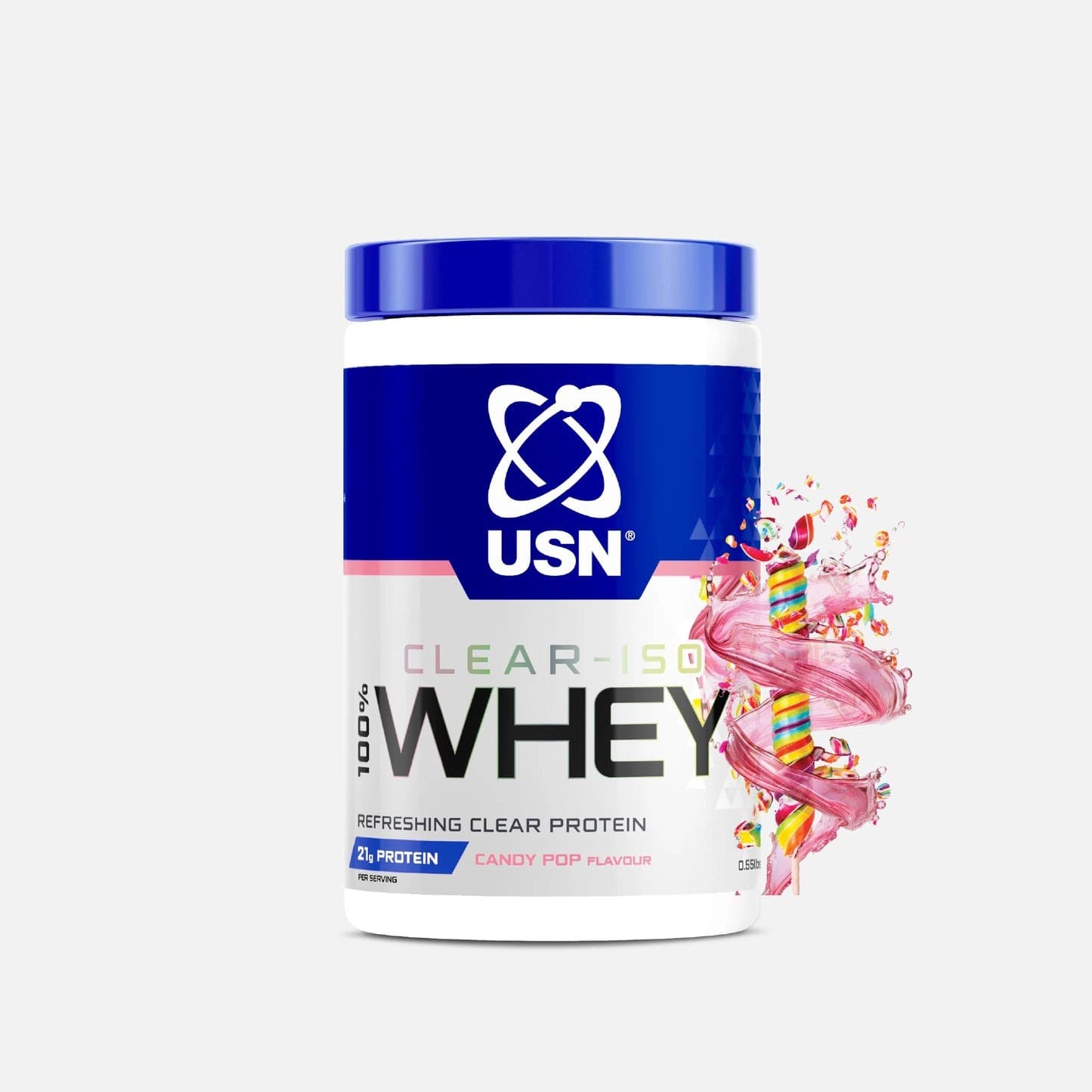 USN Clear ISO 100% Whey Candy Pop 250g by USN