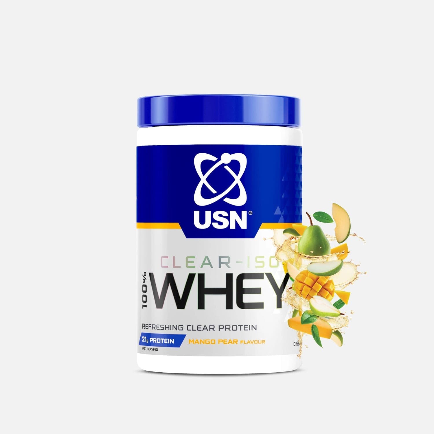 USN Clear ISO 100% Whey Mango Pear 250g by USN