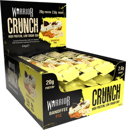 Warrior Crunch Protein Bar - Banoffee Pie