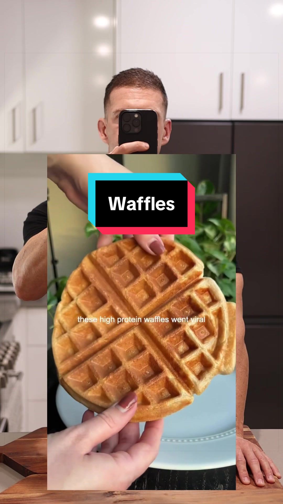 Real Food Protein Waffles