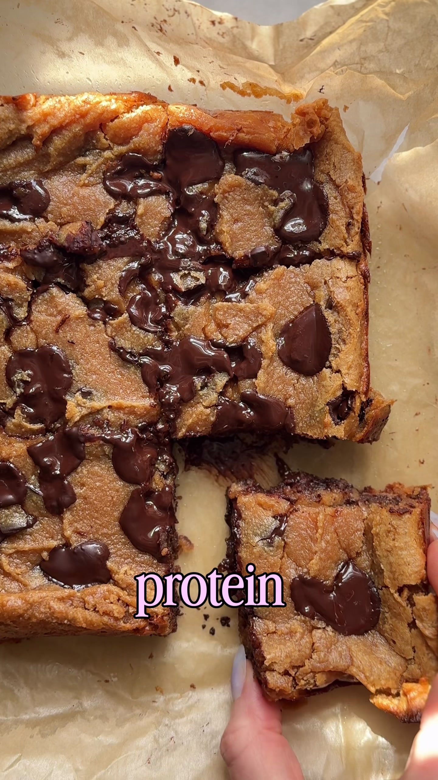 Cottage Cheese Blondies