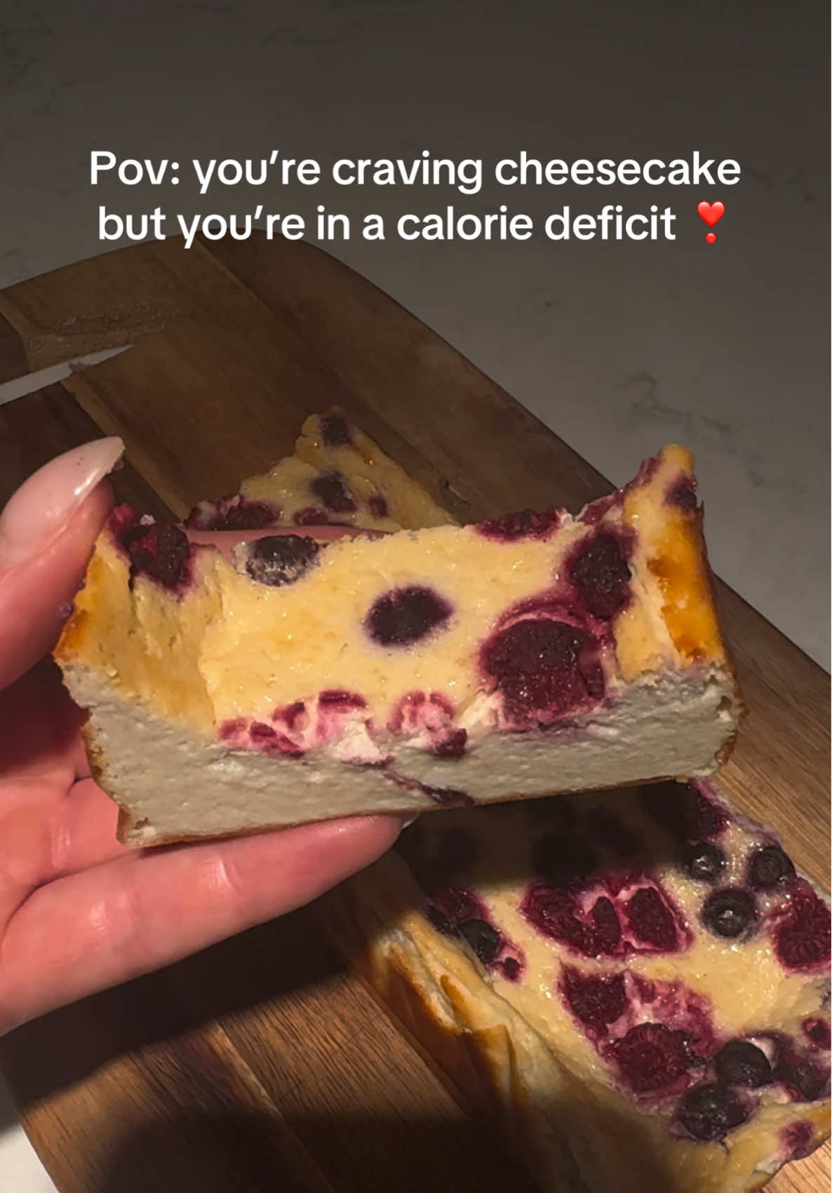 Low-Cal Protein Cheesecake