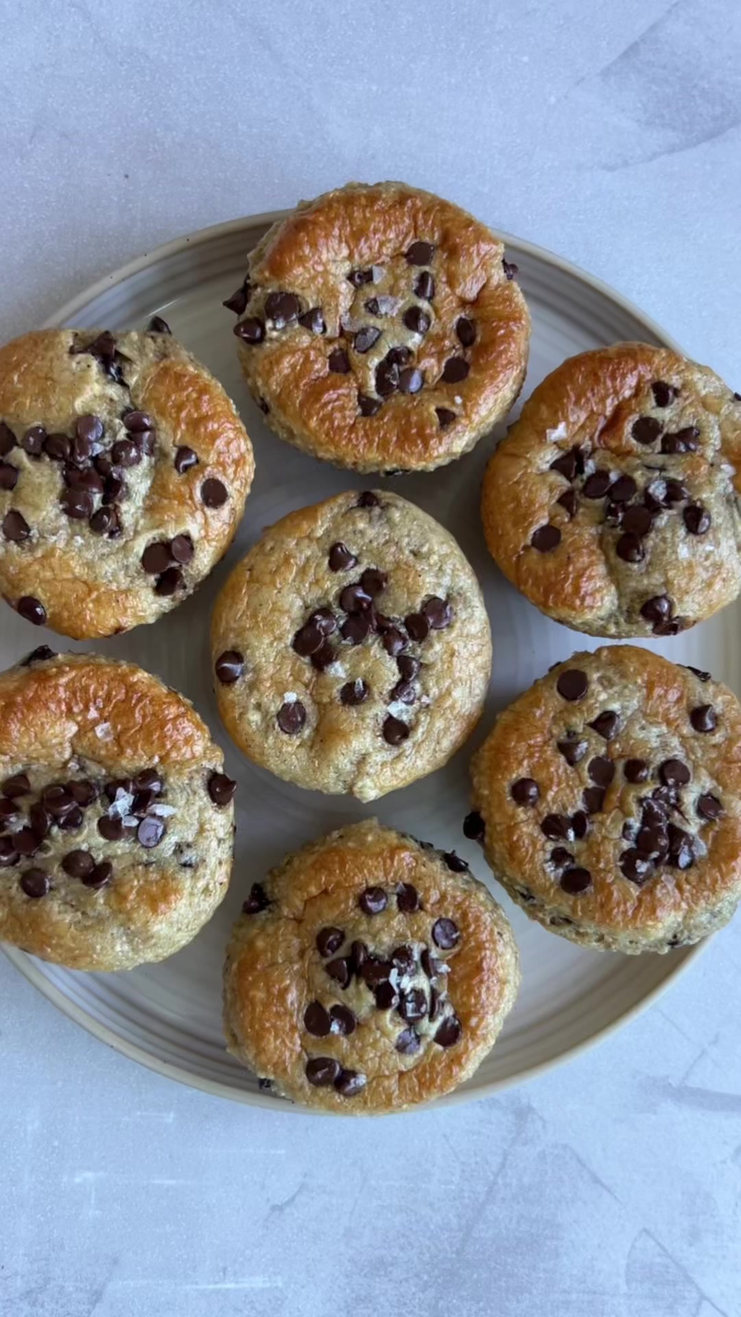 Chocolate Chip Protein Muffins