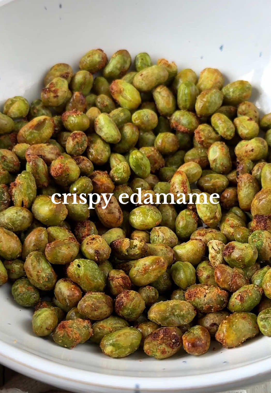 Crispy Roasted Edamame