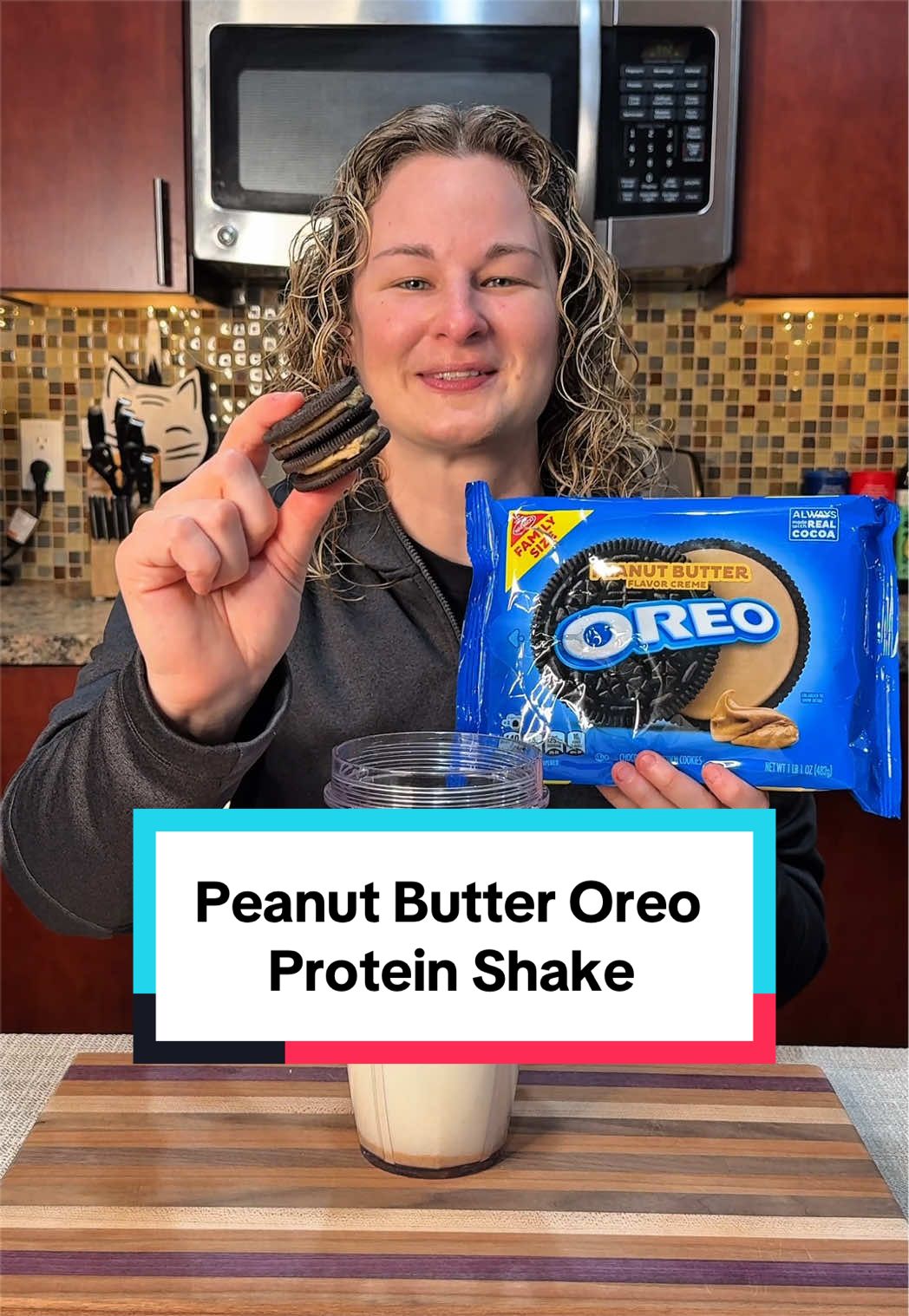 Peanut Butter Oreo Protein Shake