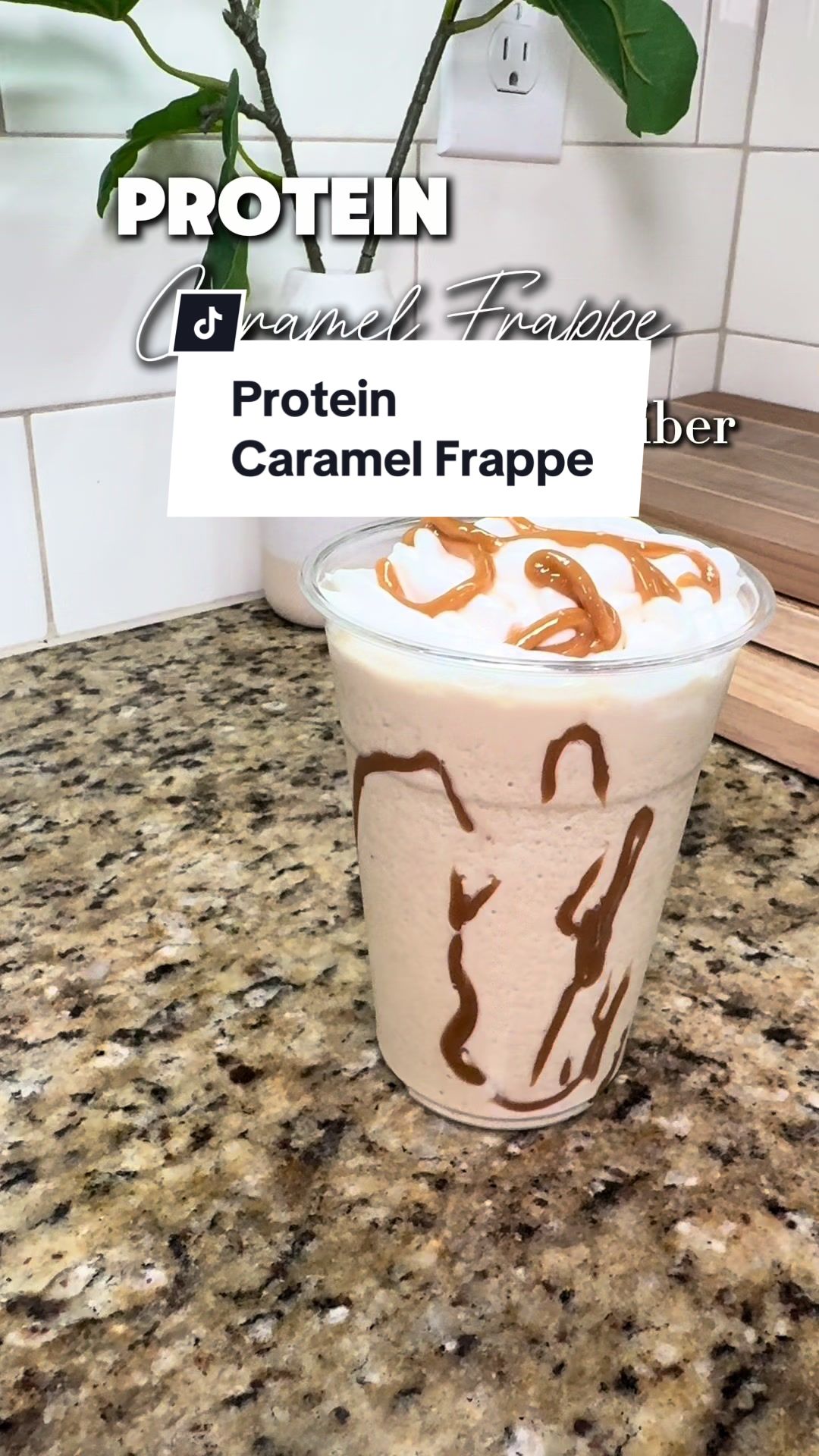 Protein Caramel Frappuccino
