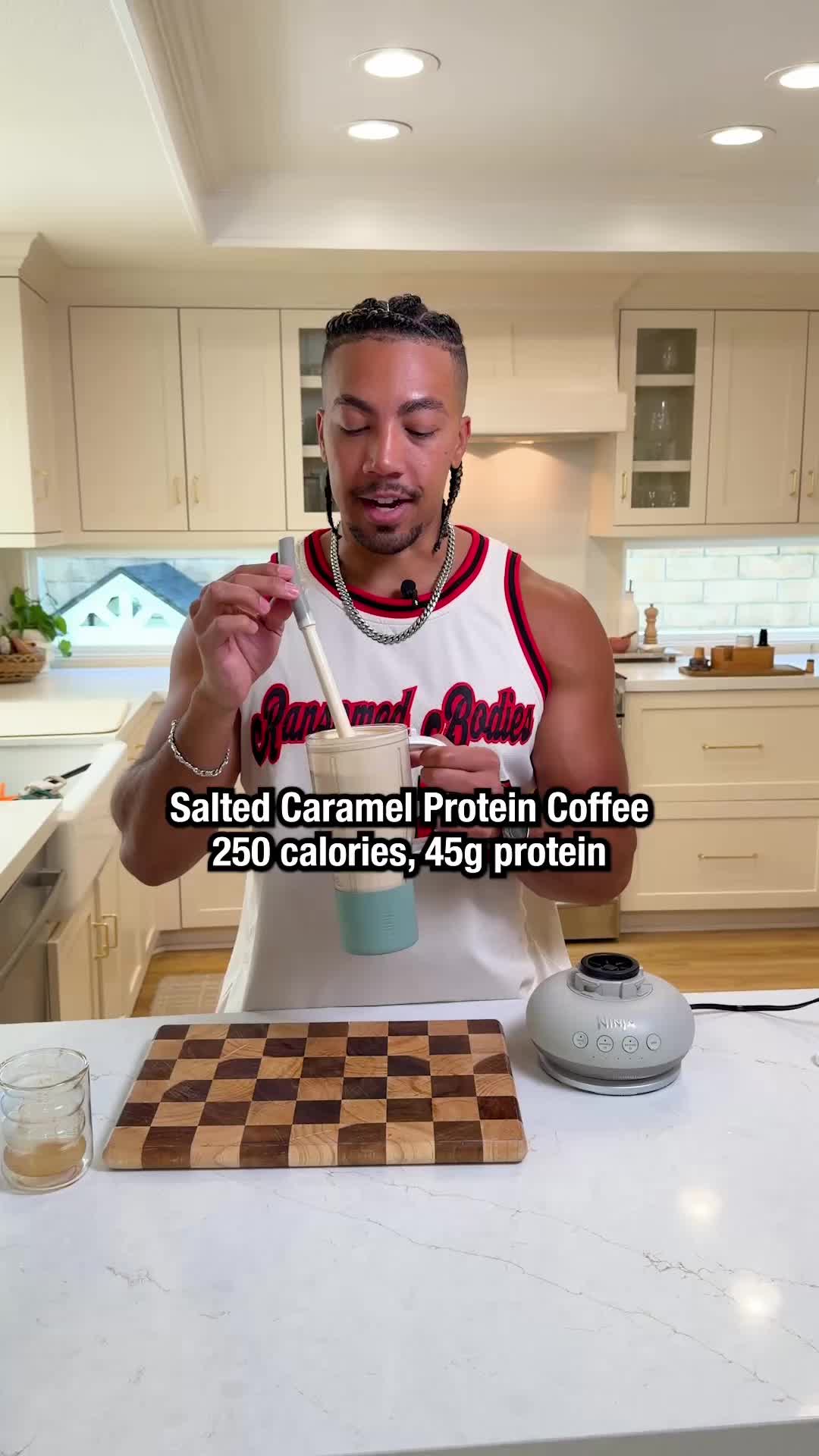 Salted Caramel Protein Coffee