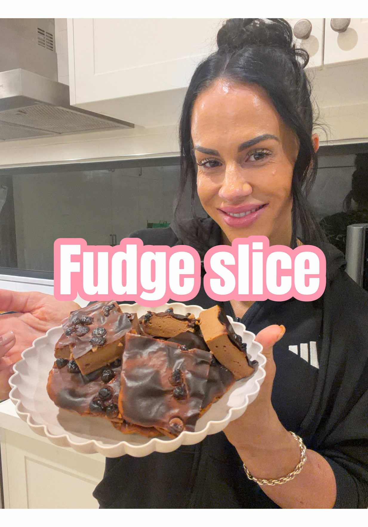 Healthy High-Protein Fudge Slice