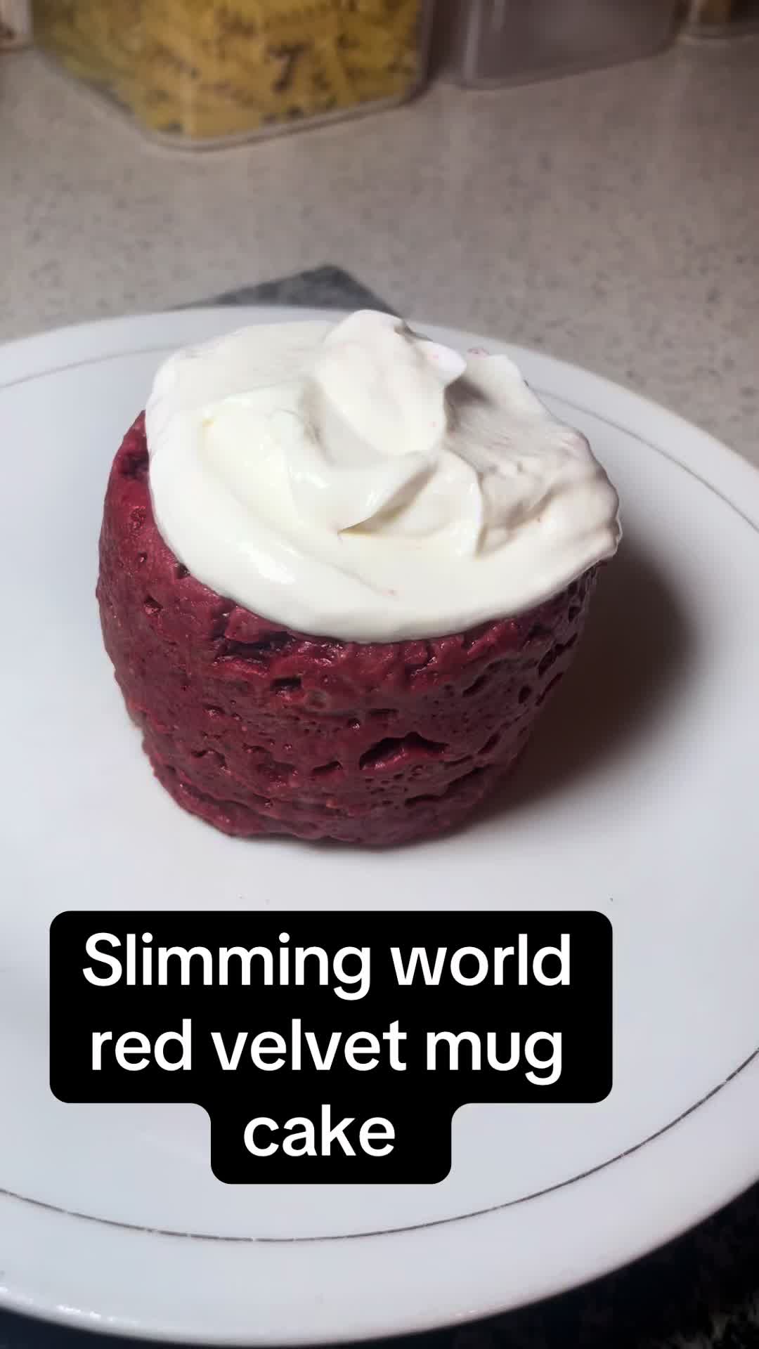 Red Velvet Mug Cake