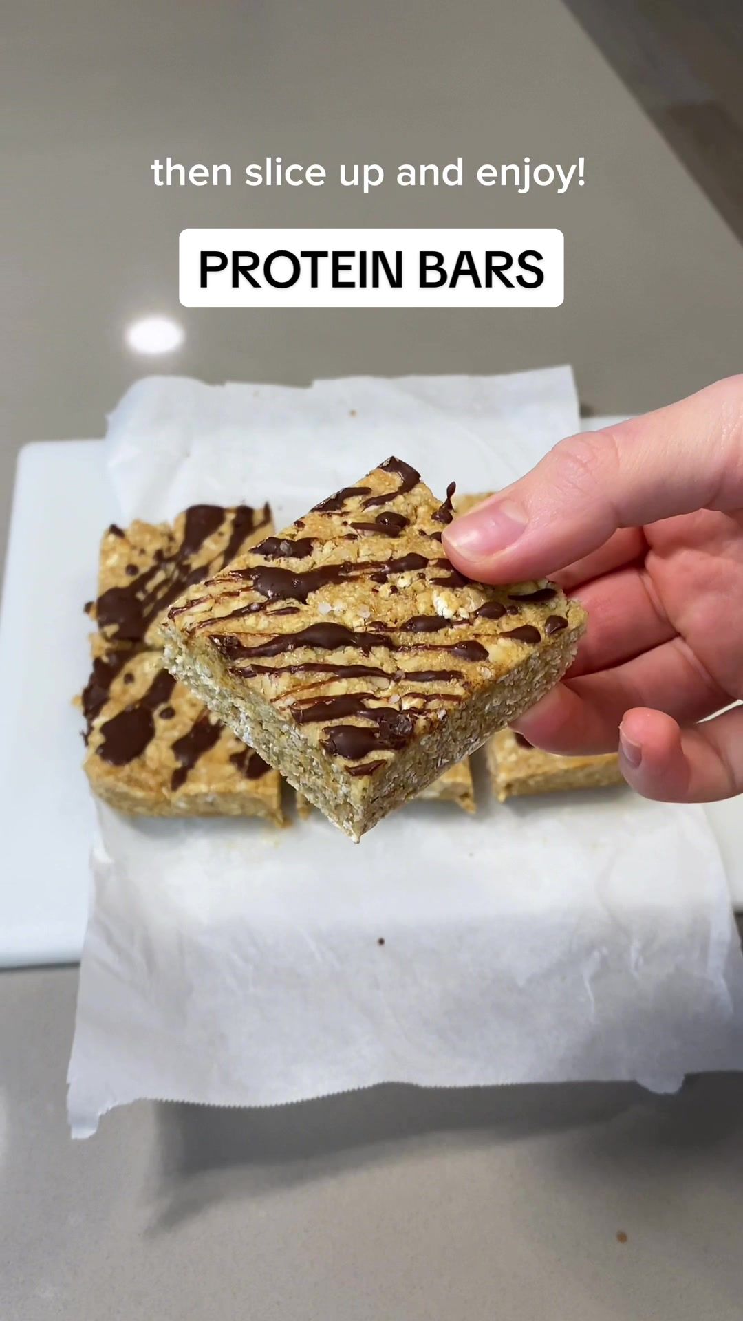 Easiest No-Bake Protein Bars