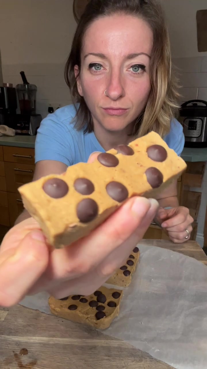 Cookie Dough Chickpea Fudge